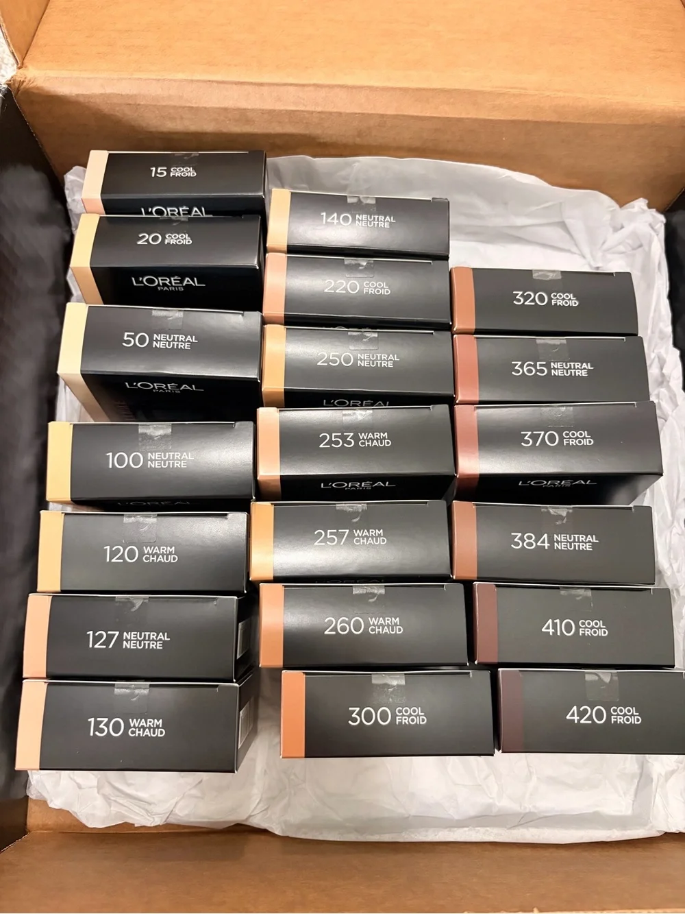 EVERY SHADE L’Oréal Infalliable 24 Hour Fresh Wear Cushion Foundation